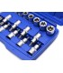 NASADKI I BITY TORX ZESTAW 1/2" 19SZT KOMPLET CRV E10-E24 T20-T70 PROF