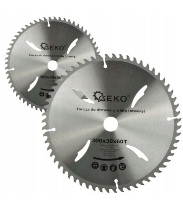 Tarcza Do Drewna 300x30x60 Zębów z Otworami Drewno Miękkie Twarde Węglik