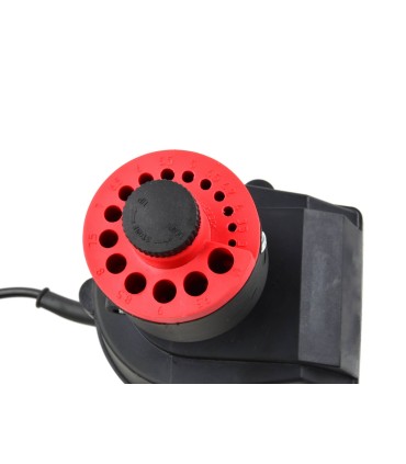 OSTRZAŁKA DO OSTRZENIA WIERTEŁ 3-16MM ELEKTRYCZNA 90W DWA ADAPTERY 1300RPM