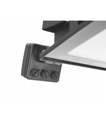 NAŚWIETLACZ LED 30W SMD LAMPA BIAŁA ZIMNA 6500K ENERGOOSZCZĘDNY CZUJNIK