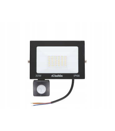 NAŚWIETLACZ LED 30W SMD LAMPA BIAŁA ZIMNA 6500K ENERGOOSZCZĘDNY CZUJNIK