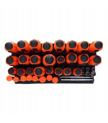 ZESTAW 100EL ŚRUBOKRĘTÓW WKRĘTAKÓW ŚRUBOKRĘTY WKRĘTAKI KRZYŻAKI PŁASKIE BIT