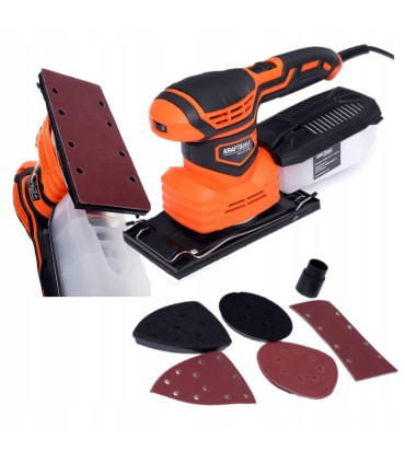 SZLIFIERKA OSCYLACYJNA MIMOŚRODOWA 3W1 1200W MULTISZLIFIERKA 7000-12000RPM