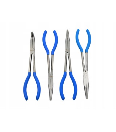 SZCZYPCE DŁUGIE PROSTE WYGIĘTE ZESTAW 4 SZTUKI ODGIĘTE WYDŁUŻONE KOMPLET