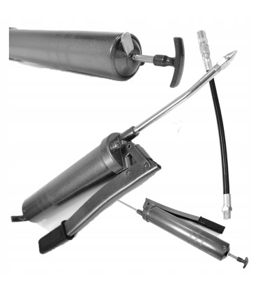 SMAROWNICA RĘCZNA 500ML DŹWIGNIOWA DO SMARÓW DO ŁOŻYSK SWORZNI PRZEGUBÓW