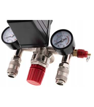 Włącznik ciśnieniowy presostat reduktor 2 zegary 230v