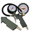 Pistolet do Pompowania Kół z Manometrem Sprężarka 220psi Precyzyjny 0-16bar