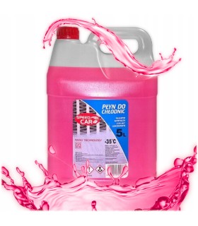 PŁYN DO CHŁODNIC SPEEDCAR -35C 5L RÓŻOWY