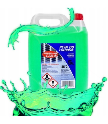 PŁYN DO CHŁODNIC SPEEDCAR -35C 5L ZIELONY
