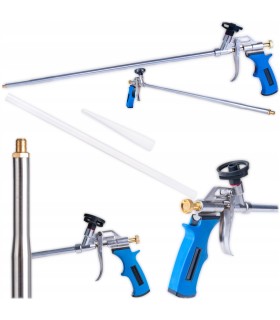 Pistolet do pianki montażowej długi z lancą 50cm