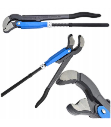 Cęgi do rur nastawne 1,5" GEKO PREMIUM