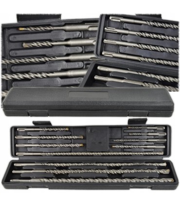 Zestaw 11szt. wierteł SDS PLUS 5-20mm