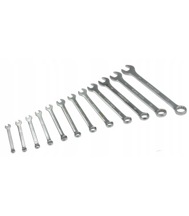 Klucze płasko-oczkowe satynowane 6-22mm 6 20,08 120,48
12el. CRV