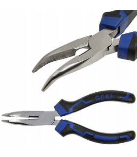 Szczypce wydłużone wygięte 160mm PREMIUM