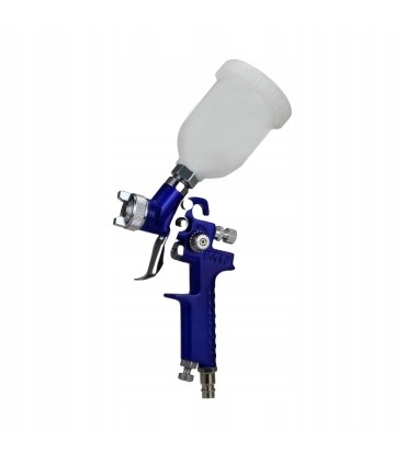 Pistolet lakier.HVLP mini 125ml 0,8mm,plastyk. zb