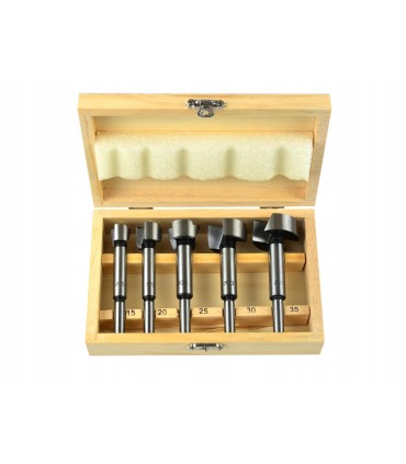 Kpl.frezów do drewna 15-35mm 5el COK
