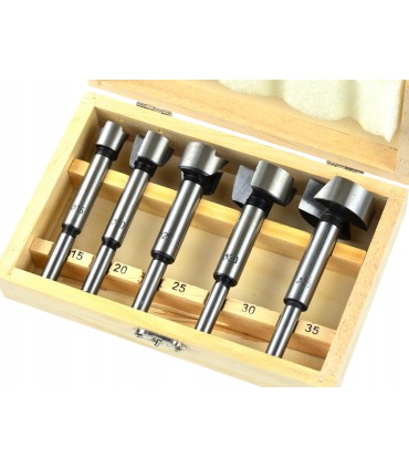 Kpl.frezów do drewna 15-35mm 5el COK
