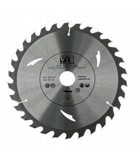 Tarcza do drewna 250x32x24T + Redukcje