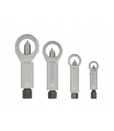 Kpl. przecinaków do nakrętek 4szt 9-27mm