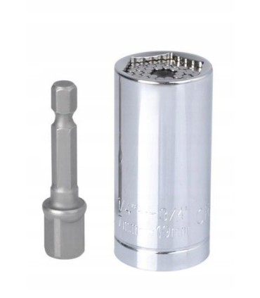 Nasadka uniwersalna CRV 7-19mm + adapter 