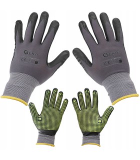 Rękawice robocze nylonowe r. 11