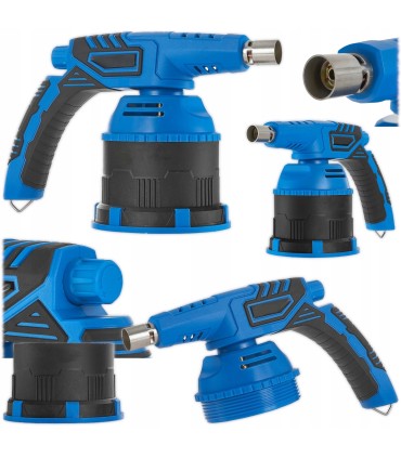 Lampa lutownicza z piezo 360 stopni na kartusze  190g PROFI