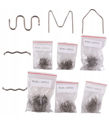 Zszywki do zgrzewarki plastiku RS16-RS46 600szt