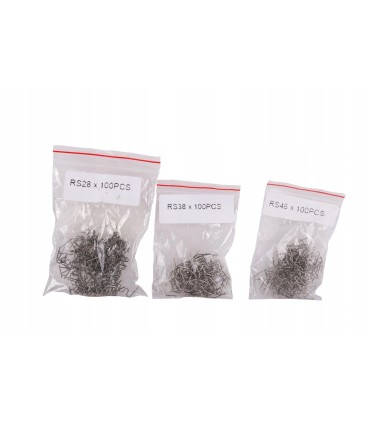 Zszywki do zgrzewarki plastiku RS16-RS46 600szt