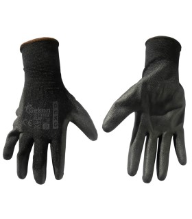 Rękawice ochronne GEKO r.9/czarne/