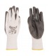 Rękawice ochronne GEKO r.8/biało-szare/ 