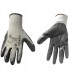 Rękawice ochronne GEKO r.9/biało-szare/