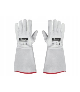 Rękawice spawalnicze skórzane długie Kozia skóra