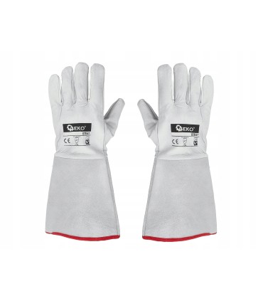 Rękawice spawalnicze skórzane długie Kozia skóra