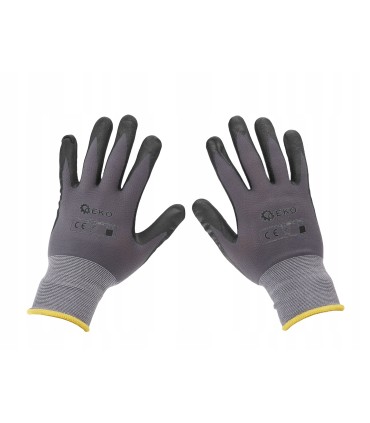 Rękawice robocze nylonowe r. 9