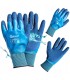 Rękawice robocze wodoodporne r. 8 poliester lateks