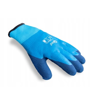 Rękawice robocze wodoodporne ocieplane r. 8 /jersey – lateks