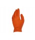Rękawice nitrylowe SOLID GRIP 50szt. r. XXL pomarańczowe
