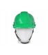 Kask ochronny budowlany BHP regulowany – zielony
