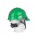 Kask ochronny budowlany BHP regulowany – zielony