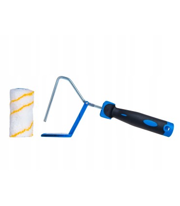 Wałek malarski z rączką 2K do malowania odcięć – poliakryl 10cm 30mm fi-6mm
