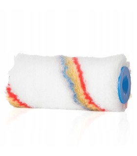 Wałek malarski poliakryl (multicolor) 10cm 30mm fi-6mm