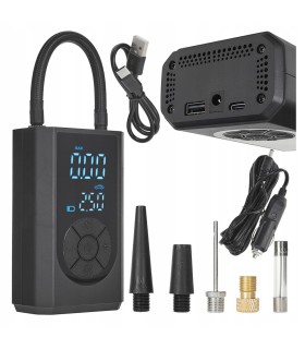 Kompresor rowerowy/samochodowy 4000mAh 84W