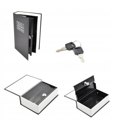 Kasetka-książka na pieniądze180x115x55 na kluczyk