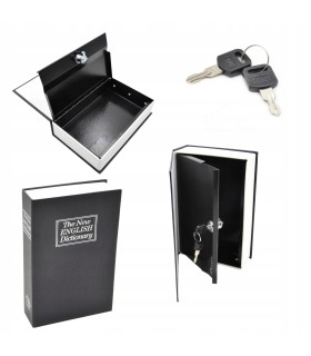 Kasetka-książka na pieniądze 240x155x55 na kluczyk