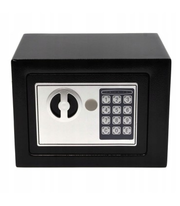 Sejf na szyfr i zamek elektroniczny 21x17x17cm
