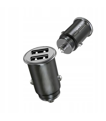 Mini ładowarka samochodowa z funkcją szybkiego ładowania 24W 4,8A