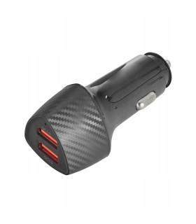 Ładowarka samochodowa z funkcją szybkiego ładowania QC3.0 36W 7,2A