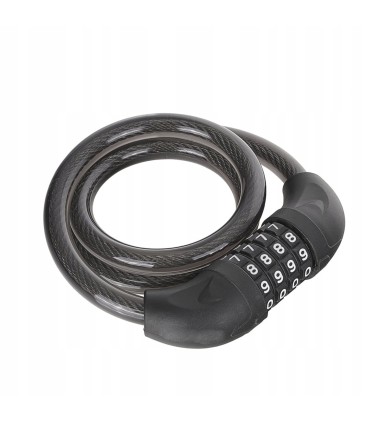 Zapięcie rowerowe na 4 cyfrowy szyfr 12x800mm