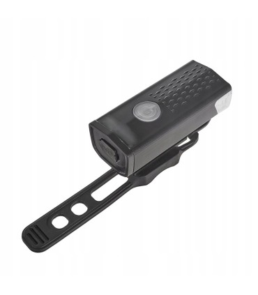 Wodoodporna lampka rowerowa USB IP54 – zestaw przód + tył