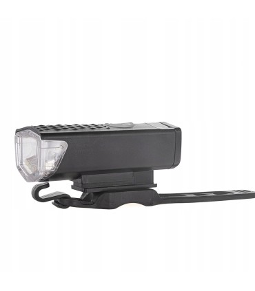 Wodoodporna lampka rowerowa USB IP54 – zestaw przód + tył